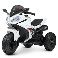 Дитячий електромотоцикл Bambi M 4840AL-1 Білий