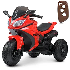 Детский электромотоцикл с пультом управления Bambi M 4840ALR-