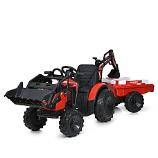 Дитячий електромобіль-трактор Bambi M 4847EBLR-3 (24V) Червон