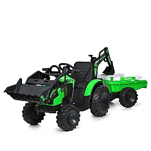 Дитячий електромобіль-трактор Bambi M 4847EBLR-5(24V) Зелений