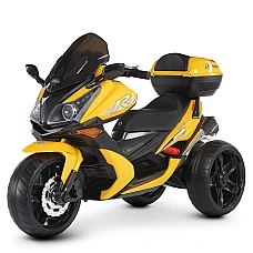Дитячий електромотоцикл Bambi M 4852EL-6 Жовтий