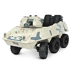 Дитячий електромобіль Танк Bambi M 4862BR-1 Білий