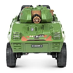 Детский электромобиль Танк Bambi M 4862BR-5 Зеленый