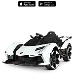 Дитячий електромобіль Lamborghini Bambi M 4865EBLR-1 Білий