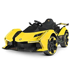 Дитячий електромобіль Lamborghini Bambi M 4865EBLR-6 Жовтий