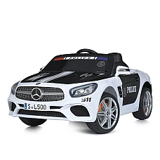 Детский электромобиль Полиция Bambi M 4866EBLR-1-2 Бело-черны