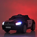 Дитячий електромобіль Поліція Bambi M 4866EBLR-2-1 Чорно-білий