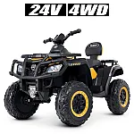 Детский квадроцикл Bambi M 4868EL-2-6(24V) Черно-желтый