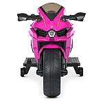Детский электромотоцикл Bambi M 4877EL-8 Розовый