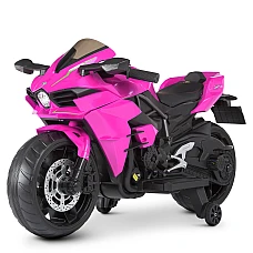Детский электромотоцикл Bambi M 4877EL-8 Розовый