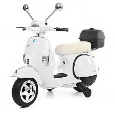 Детский электромотоцикл Vespa Bambi M 4939EL-1 Белый