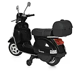 Дитячий електромотоцикл Vespa Bambi M 4939EL-2 Чорний
