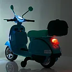 Дитячий електромотоцикл Vespa Bambi M 4939EL-4 Синій