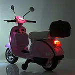 Детский электромотоцикл Vespa Bambi M 4939EL-8 Розовый