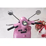 Детский электромотоцикл Vespa Bambi M 4939EL-8 Розовый