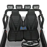 Позашляховик з пультом керування Toyota Bambi M 4968EBLR-1(24V) Білий