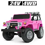 Внедорожник с пультом управления Toyota Bambi M 4968EBLR-8(24V) Розовый