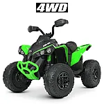 Дитячий квадроцикл з пультом керування Bambi M 5001EBLR-5 Зелений