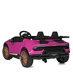 Дитячий електромобіль Lamborghini Bambi M 5020EBLR-8(24V) Рожевий