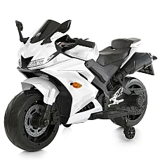 Дитячий електромотоцикл Bambi M 5022EL-1 Білий