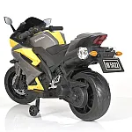 Детский электромотоцикл Bambi M 5022EL-2-6 Черно-желтый