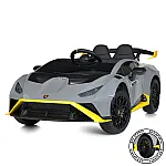 Дитячий дрифт-карт Lamborghini Bambi M 5034EBLR-11 Сірий