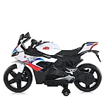 Дитячий електромотоцикл Bambi M 5036EL-1 Білий