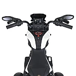 Дитячий електромотоцикл Bambi M 5037EL-1 Білий