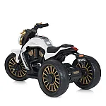 Дитячий електромотоцикл Bambi M 5048EL-1 Білий