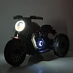 Дитячий електромотоцикл з пультом керування Bambi M 5048ELR-2 Чорний
