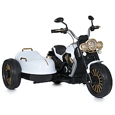 Дитячий електромотоцикл Bambi M 5049EL-1 Білий