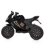 Детский электромотоцикл с пультом управления Bambi M 5050ELR-2 Черный