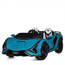 Дитячий електромобіль Lamborghini Bambi M 5072EBLR-4 Синій