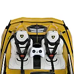 Детский электромобиль Lamborghini Bambi M 5072EBLR-6 Желтый