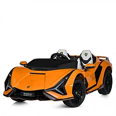 Дитячий електромобіль Lamborghini Bambi M 5072EBLR-7 Помаранч