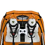 Дитячий електромобіль Lamborghini Bambi M 5072EBLR-7 Помаранчевий