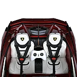 Детский электромобиль Lamborghini Bambi M 5072EBLRS-3 Красный