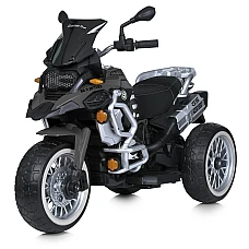 Дитячий електромотоцикл Bambi M 5074EL-11 Сірий