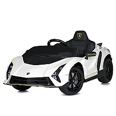 Детский электромобиль Lamborghini Bambi M 5100EBLR-1 Белый Детский электромобиль Lamborghini Bambi M 5100EBLR-1 Белый