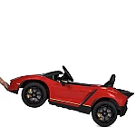 Детский электромобиль Lamborghini Bambi M 5100EBLR-3 Красный
