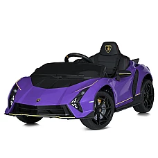 Детский электромобиль Lamborghini Bambi M 5100EBLR-9 Фиолетов