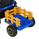 Дитячий електромобіль-трактор Bambi M 5111EBLR-4 Синій