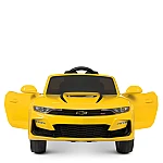 Дитячий електромобіль Chevrolet Camaro Bambi M 5669EBLR-6 Жовтий