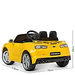 Дитячий електромобіль Chevrolet Camaro Bambi M 5669EBLR-6 Жовтий