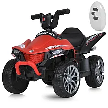 Дитячий квадроцикл Bambi з пультом керування M 5730ELR-3 Черв