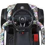 Дитячий електромобіль-толокар 2 в 1 Bambi M 5732EBLR-1 Білий