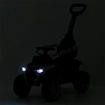 Дитячий електромобіль-толокар 2 в 1 Bambi M 5732EBLR-12 Блакитний