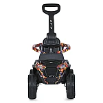 Дитячий електромобіль-толокар 2 в 1 Bambi M 5732EBLR-2 Чорний