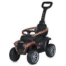 Дитячий електромобіль-толокар 2 в 1 Bambi M 5732EBLR-2 Чорний