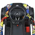 Детский электромобиль-толокар 2 в 1 Bambi M 5732EBLR-6 Желтый